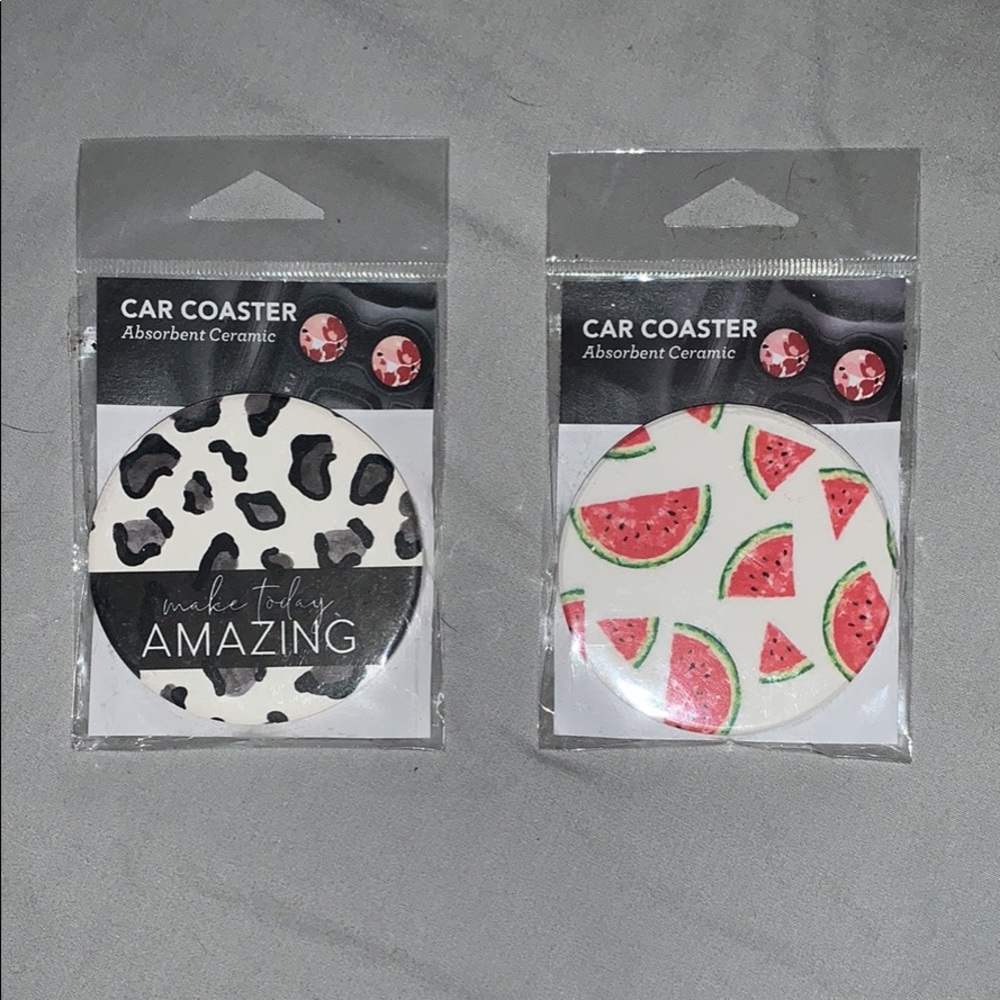 Car coasters